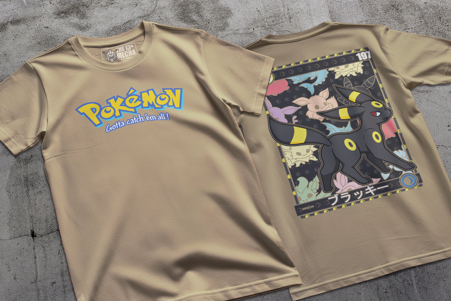 Pokemon - Umbreon 01 Premium Anime Design, High Quality DTF Print, 100% Cotton Shirt