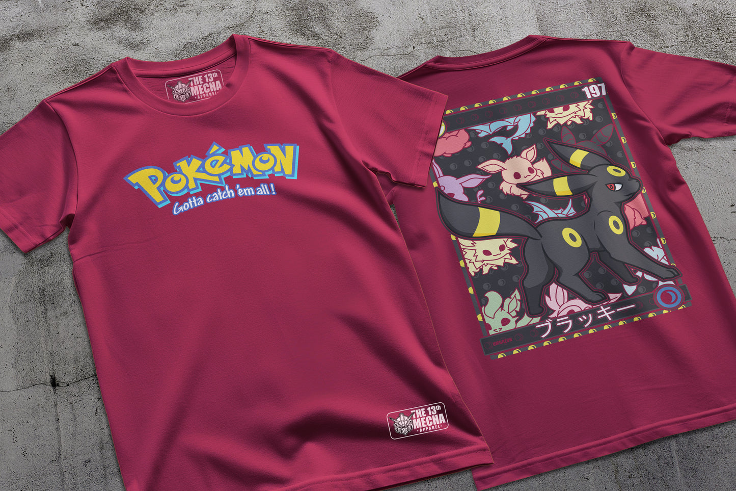 Pokemon - Umbreon 01 Premium Anime Design, High Quality DTF Print, 100% Cotton Shirt