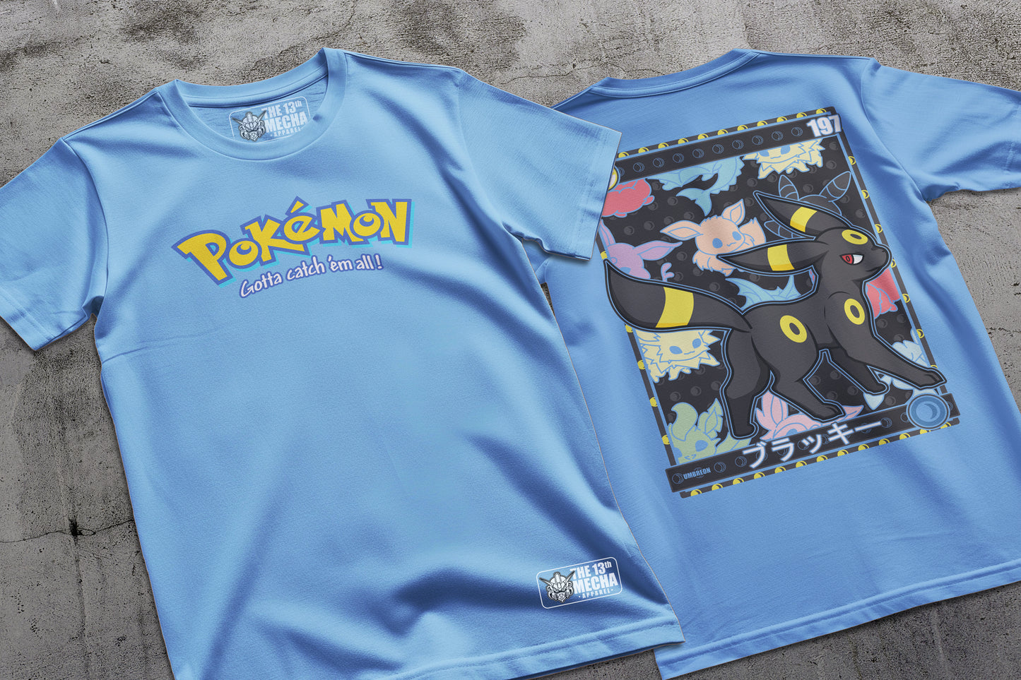 Pokemon - Umbreon 01 Premium Anime Design, High Quality DTF Print, 100% Cotton Shirt