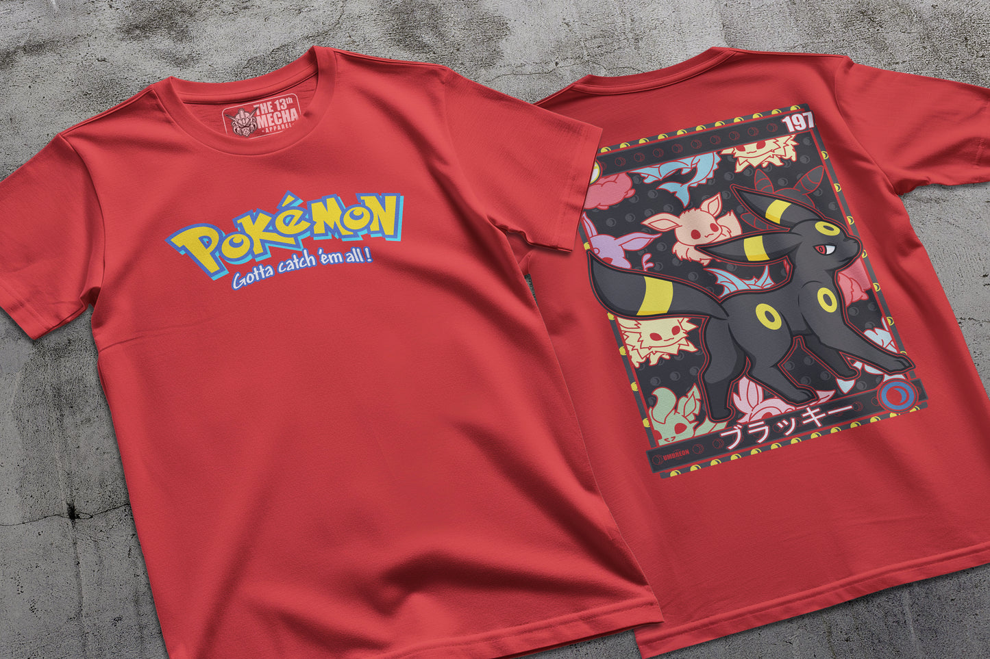 Pokemon - Umbreon 01 Premium Anime Design, High Quality DTF Print, 100% Cotton Shirt