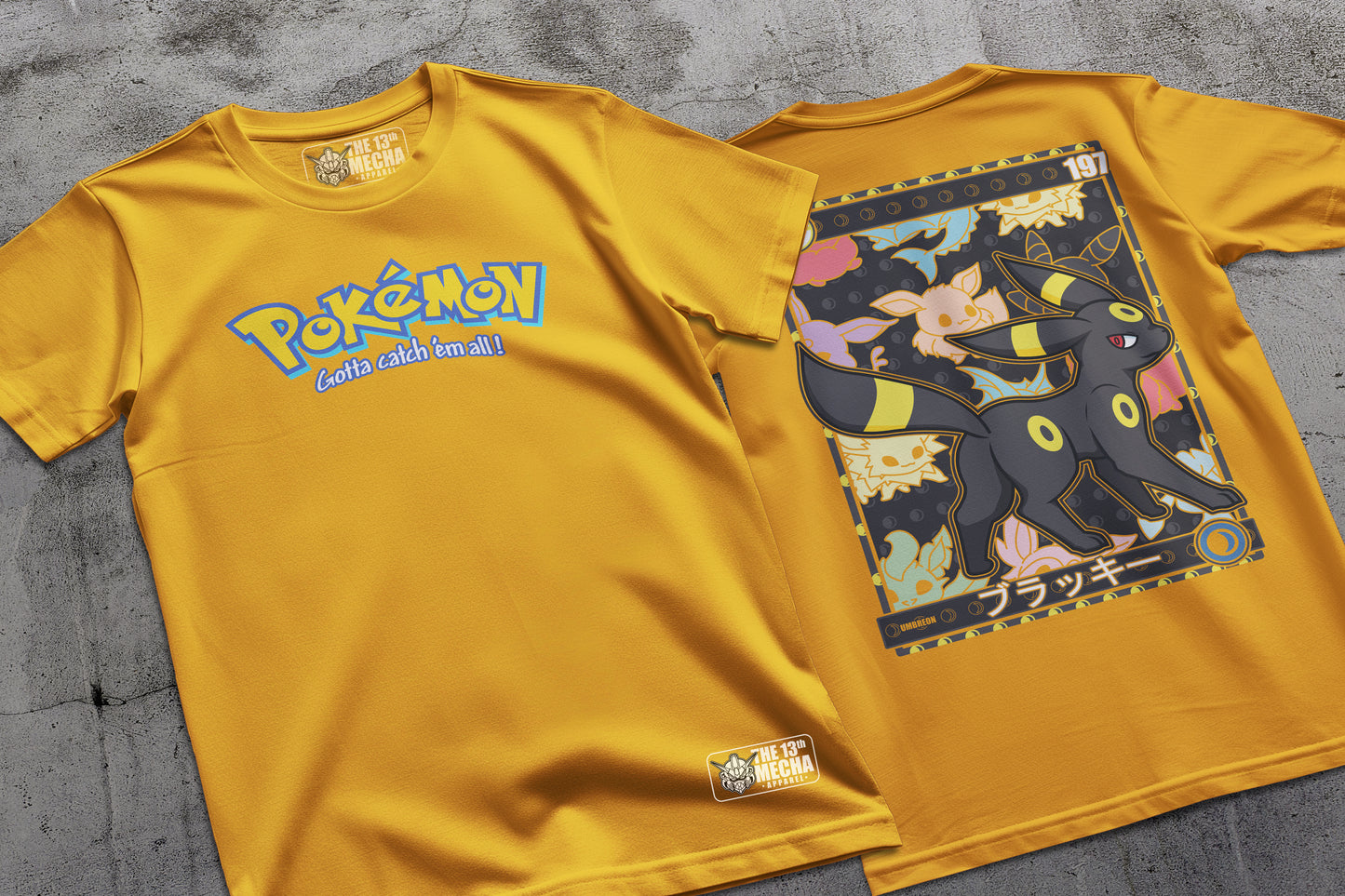 Pokemon - Umbreon 01 Premium Anime Design, High Quality DTF Print, 100% Cotton Shirt