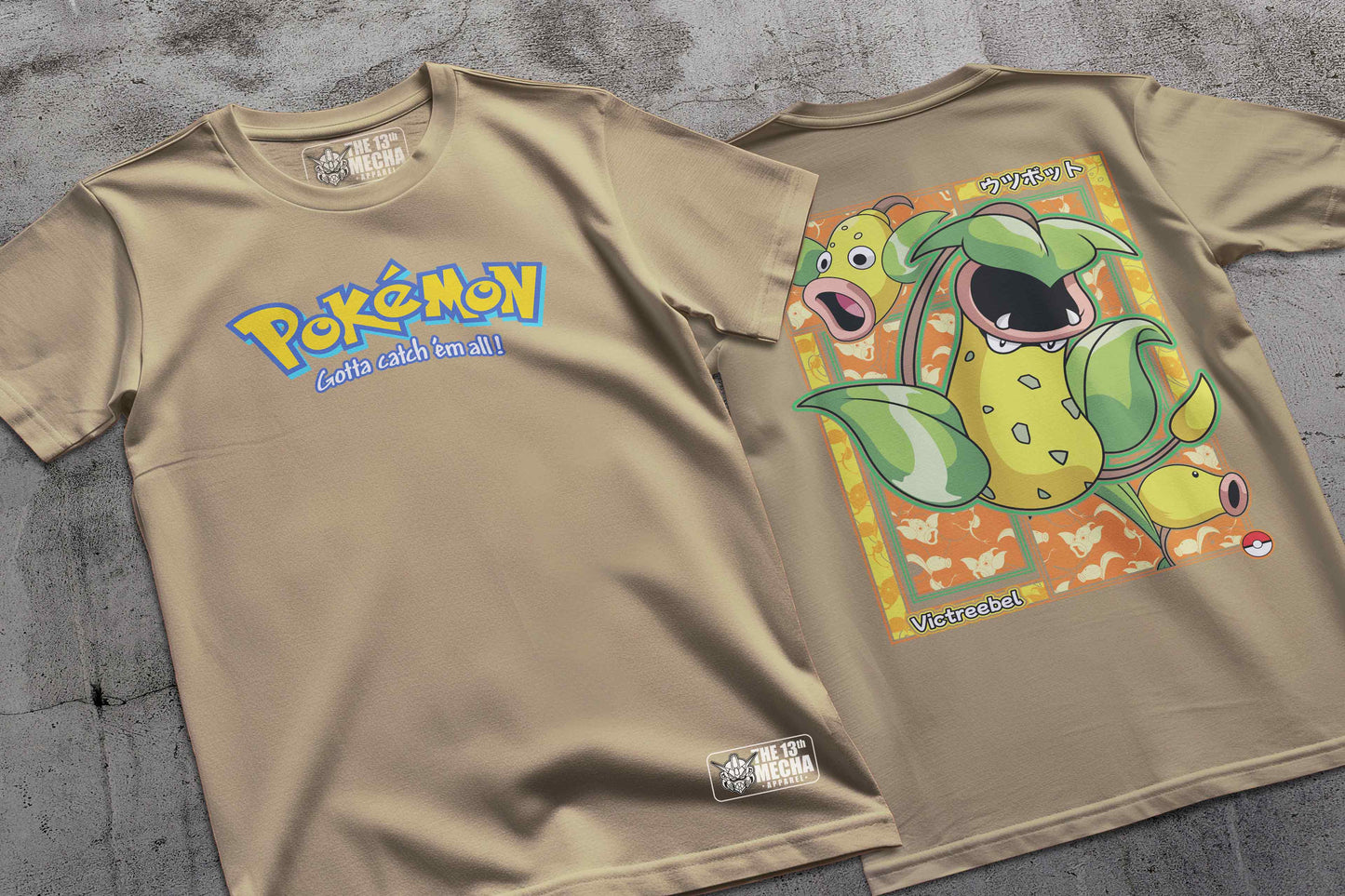 Pokemon - Victreebel 01 Premium Anime Design, High Quality DTF Print, 100% Cotton Shirt