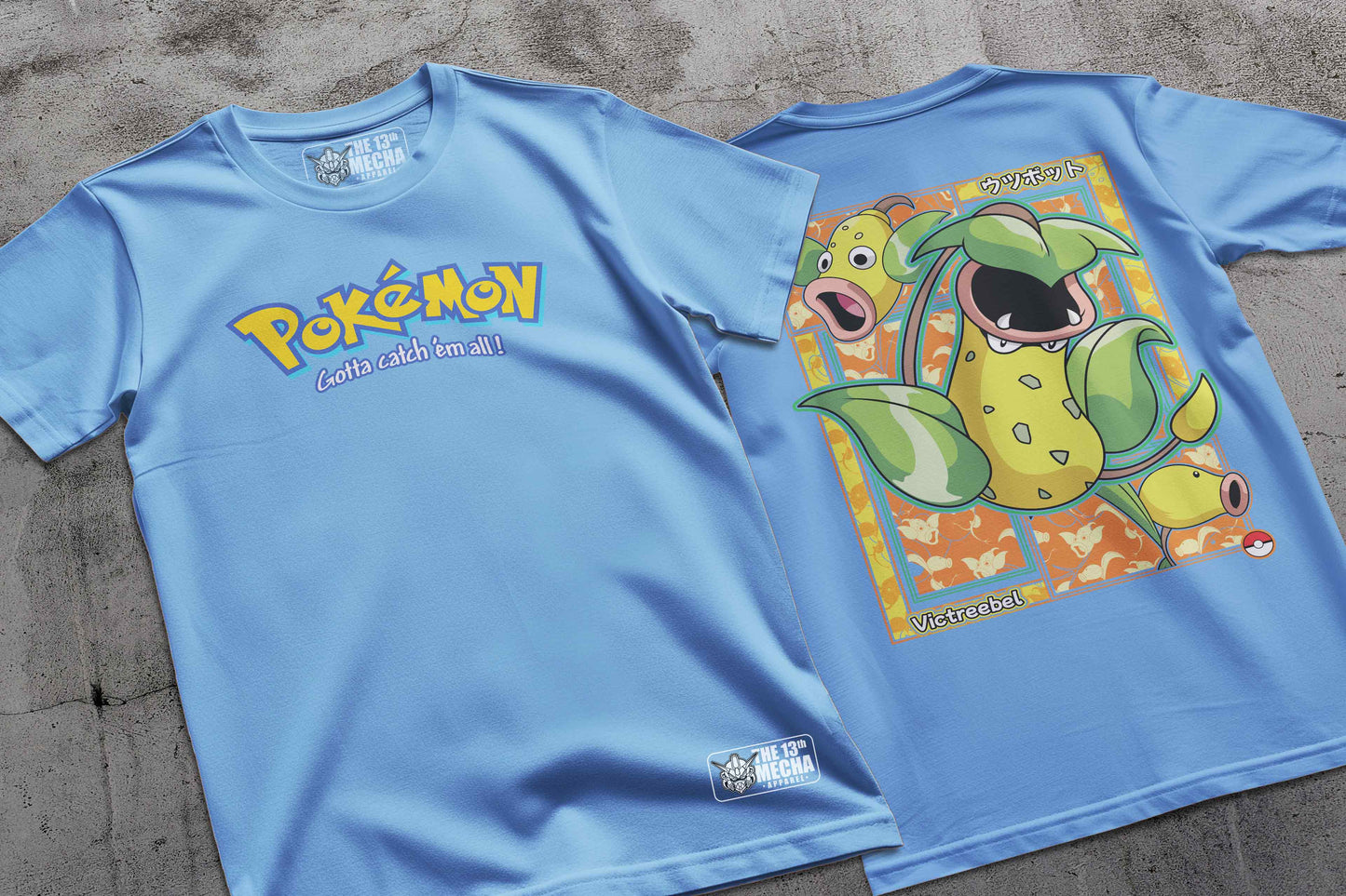 Pokemon - Victreebel 01 Premium Anime Design, High Quality DTF Print, 100% Cotton Shirt