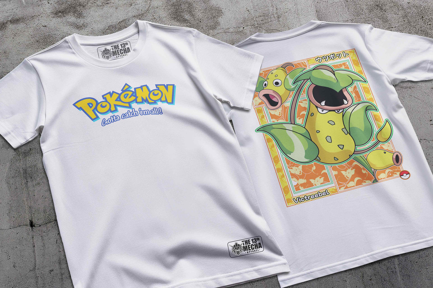 Pokemon - Victreebel 01 Premium Anime Design, High Quality DTF Print, 100% Cotton Shirt