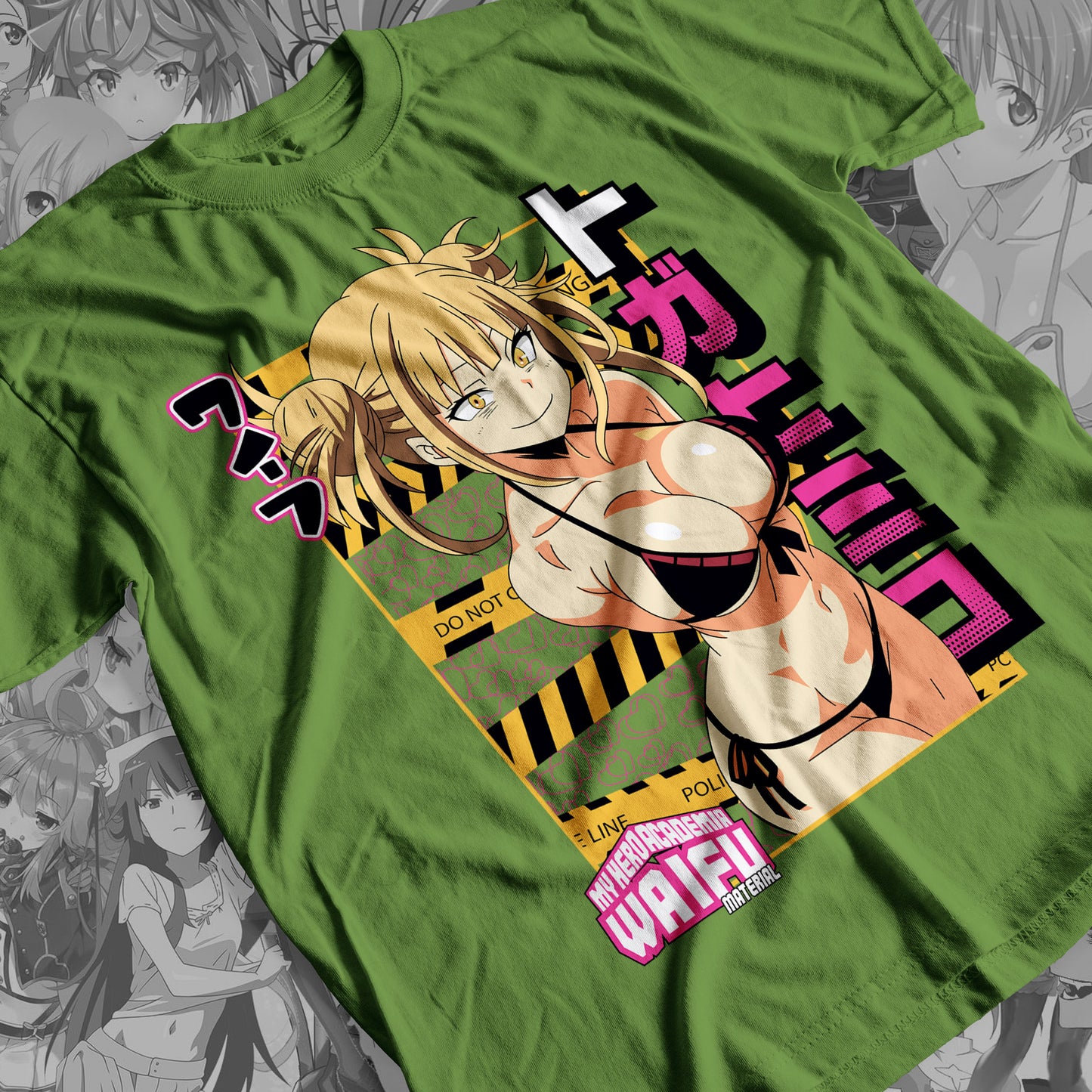 Waifu - Himiko Toga Premium Anime Design, High Quality DTF Print, 100% Cotton Shirt