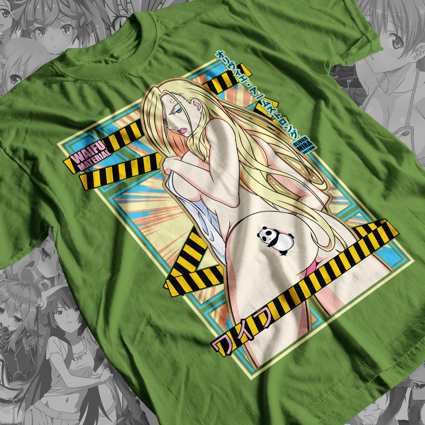 Waifu - Lunch Premium Anime Design, High Quality DTF Print, 100% Cotton Shirt