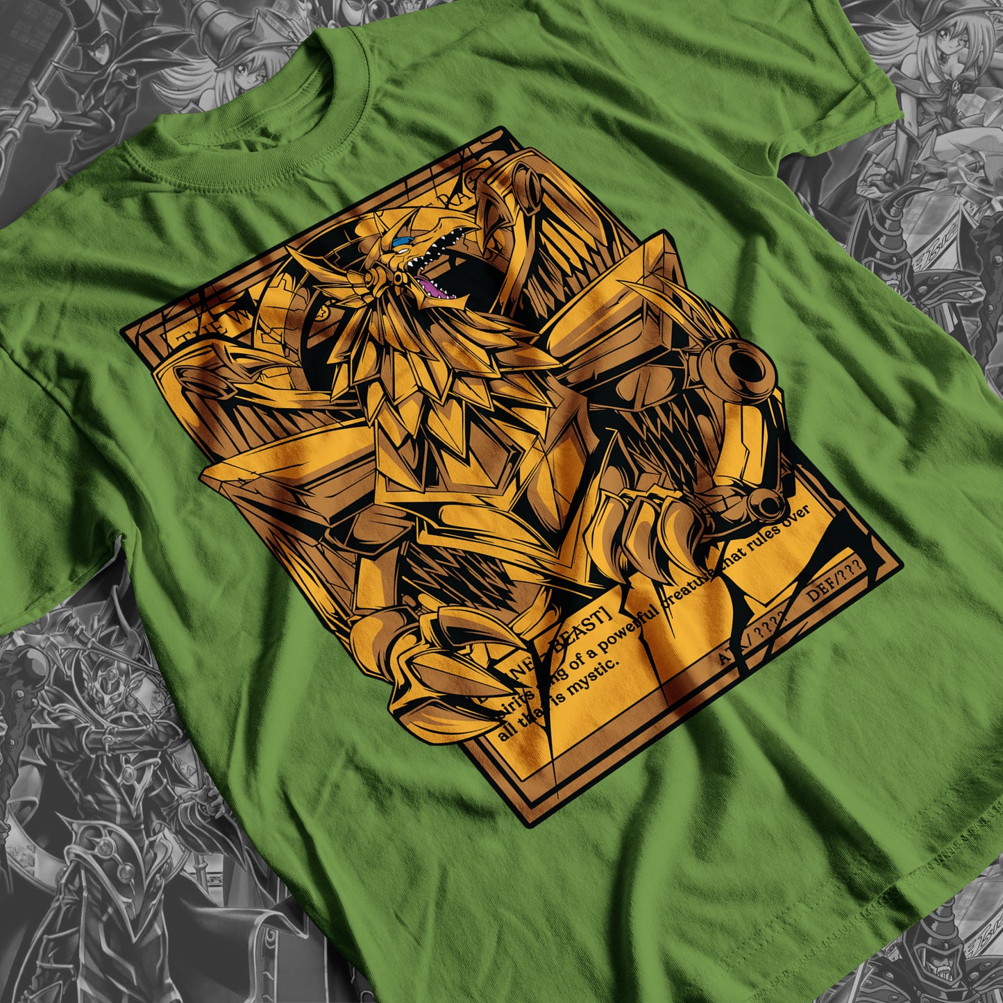 Yu-Gi-Oh! - WINGED DRAGON Premium Anime Design, High Quality DTF Print, 100% Cotton Shirt