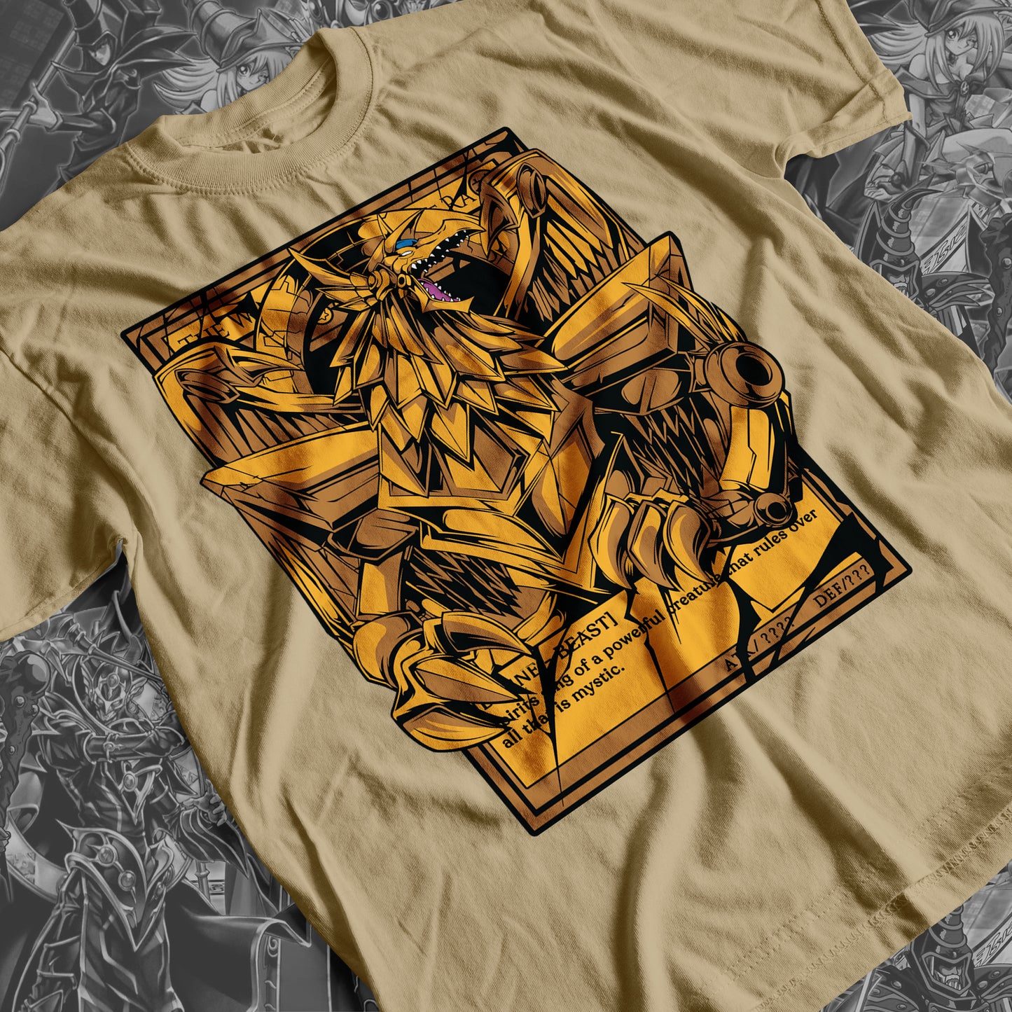 Yu-Gi-Oh! - WINGED DRAGON Premium Anime Design, High Quality DTF Print, 100% Cotton Shirt