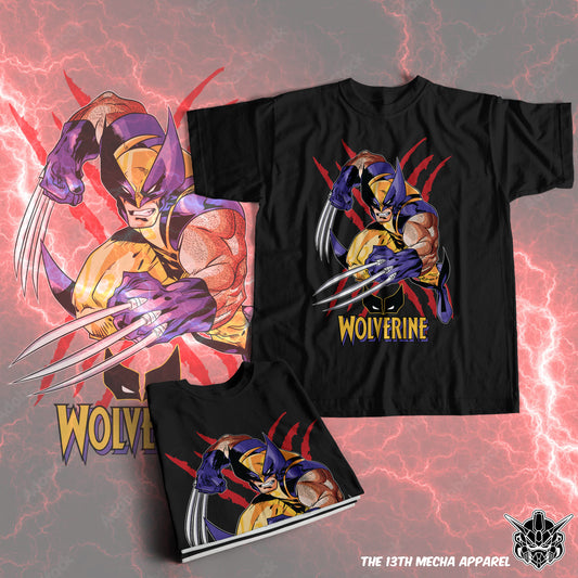 Marvel DC- Wolverine 01 Premium Anime Design, High Quality DTF Print, 100% Cotton Shirt