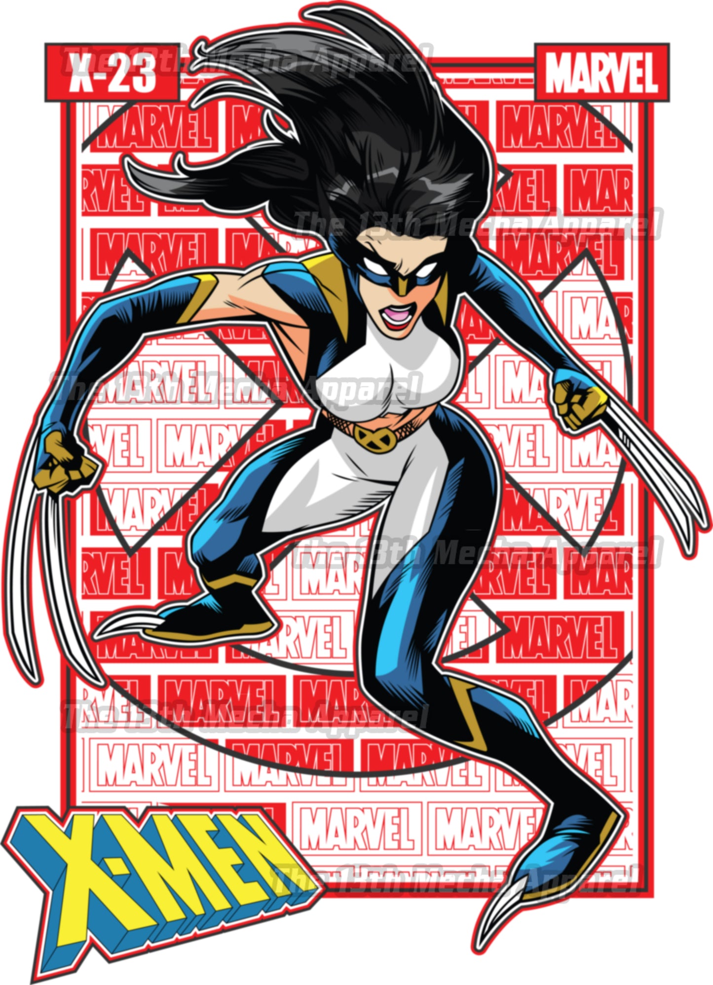 Marvel DC- X-Men II Premium Anime Design, High Quality DTF Print, 100% Cotton Shirt