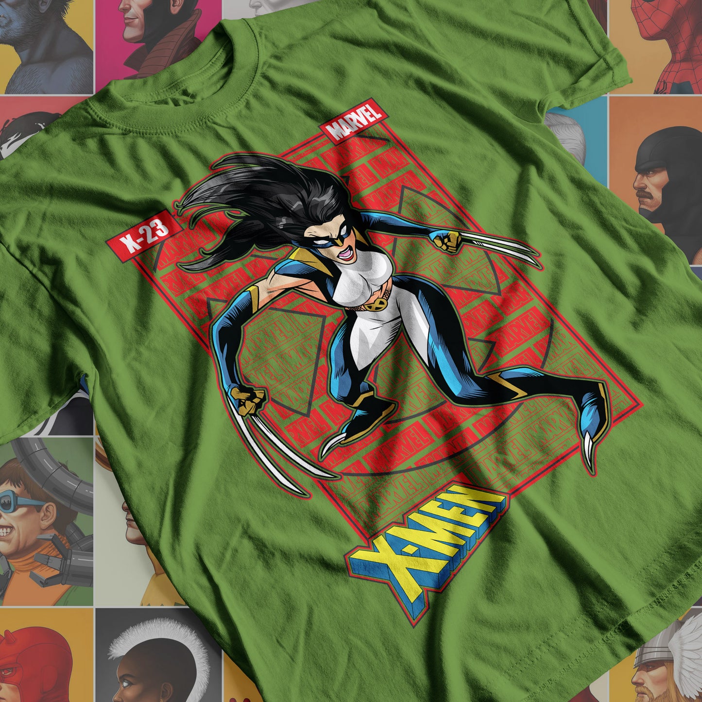 Marvel DC- X-Men II Premium Anime Design, High Quality DTF Print, 100% Cotton Shirt
