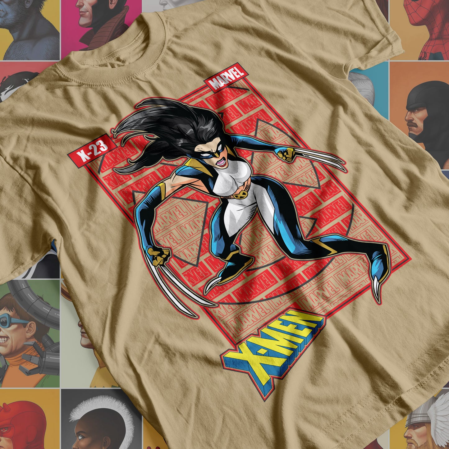 Marvel DC- X-Men II Premium Anime Design, High Quality DTF Print, 100% Cotton Shirt