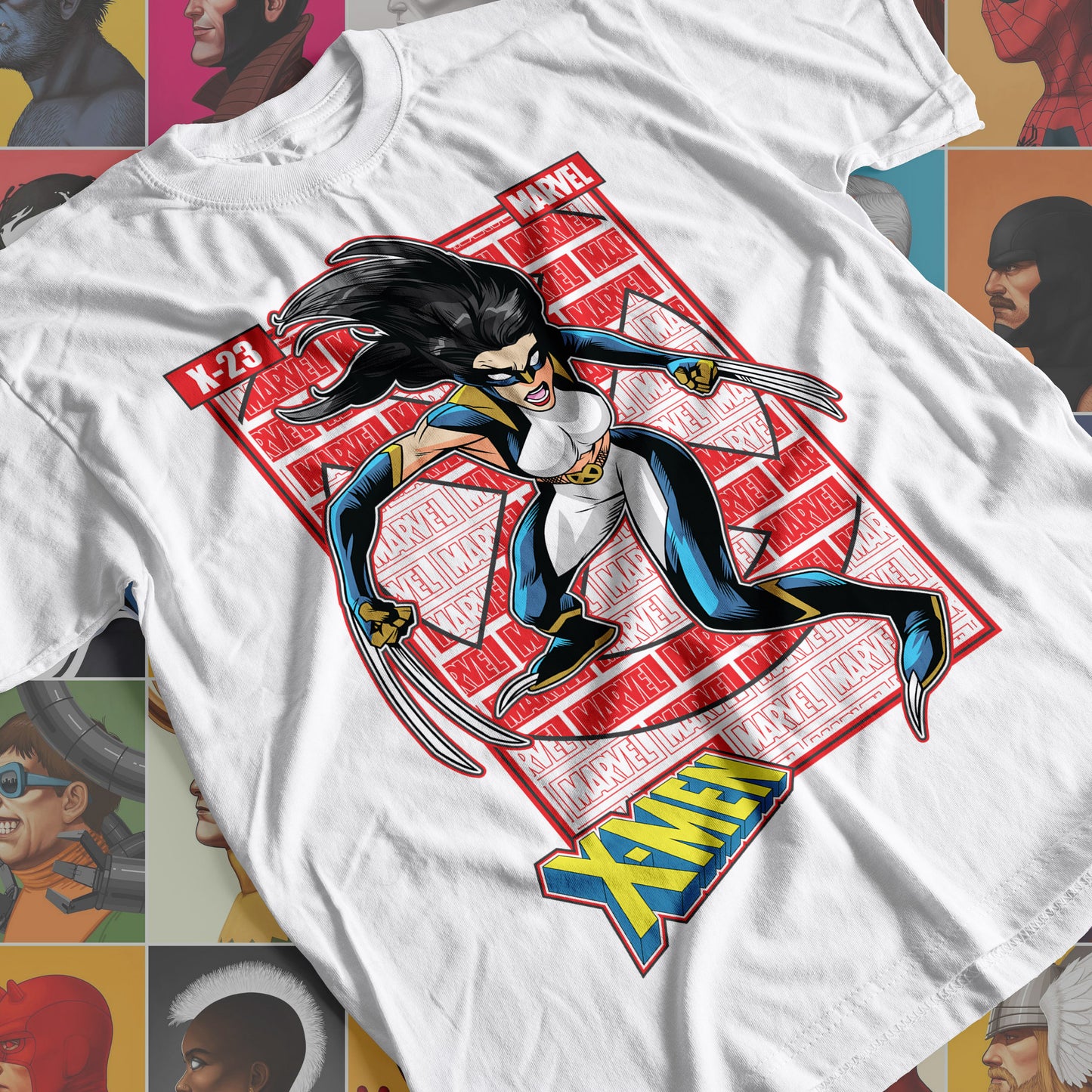 Marvel DC- X-Men II Premium Anime Design, High Quality DTF Print, 100% Cotton Shirt