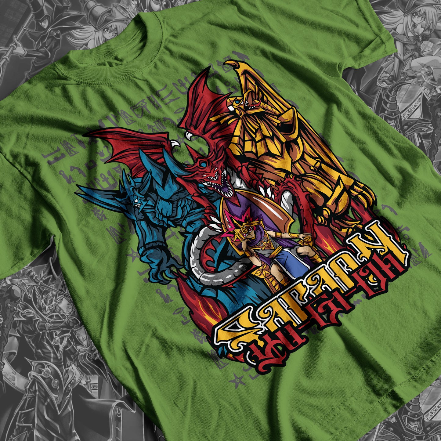 Yu-Gi-Oh! - Premium Anime Design, High Quality DTF Print, 100% Cotton Shirt