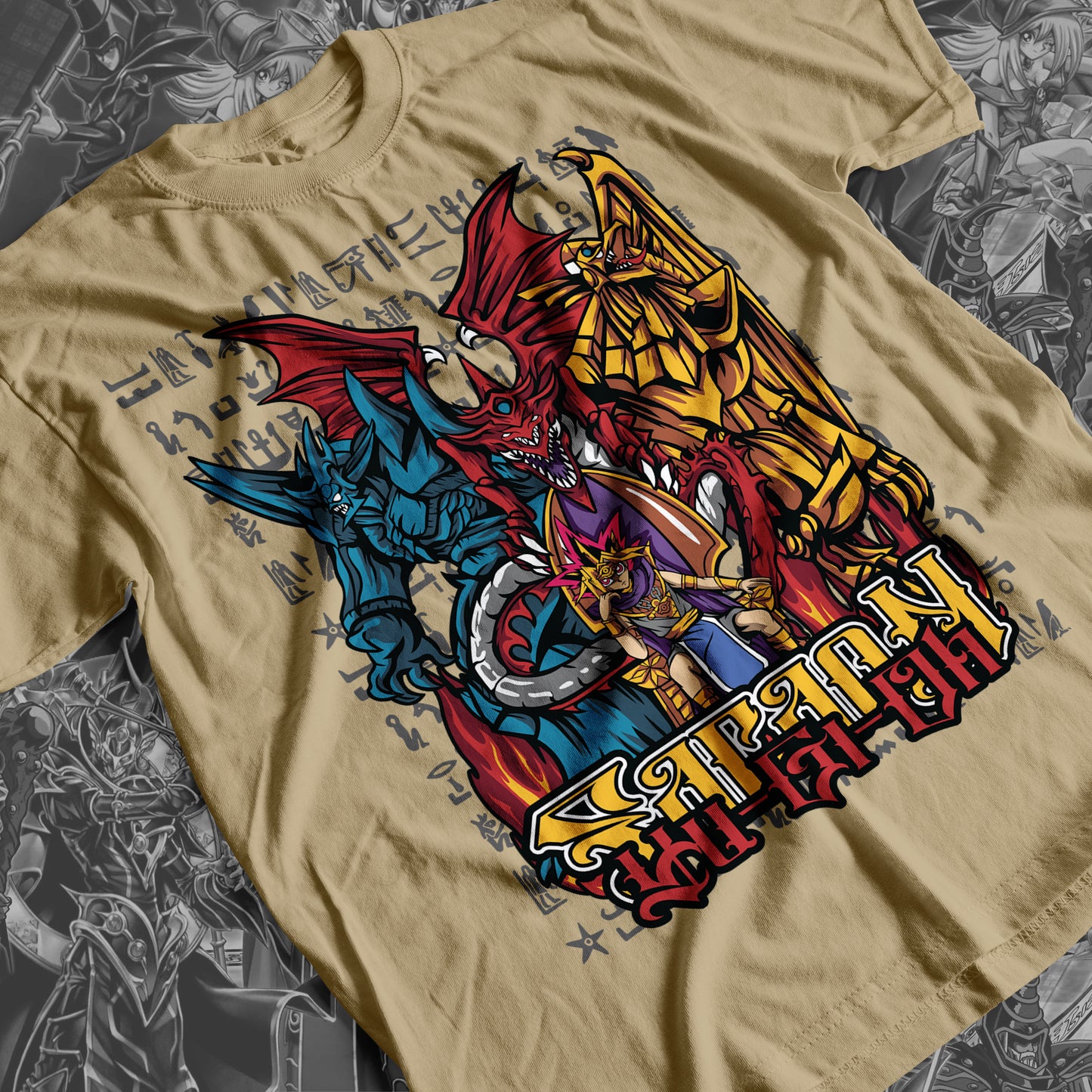 Yu-Gi-Oh! - Premium Anime Design, High Quality DTF Print, 100% Cotton Shirt