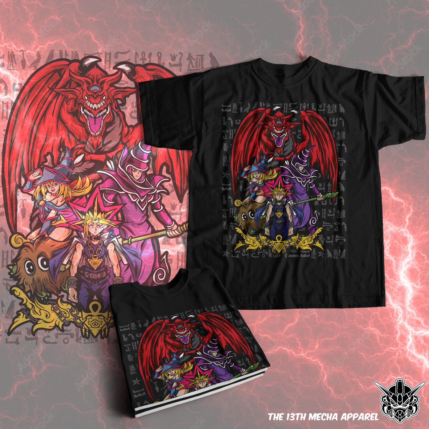 Yu-Gi-Oh! - 04 Premium Anime Design, High Quality DTF Print, 100% Cotton Shirt