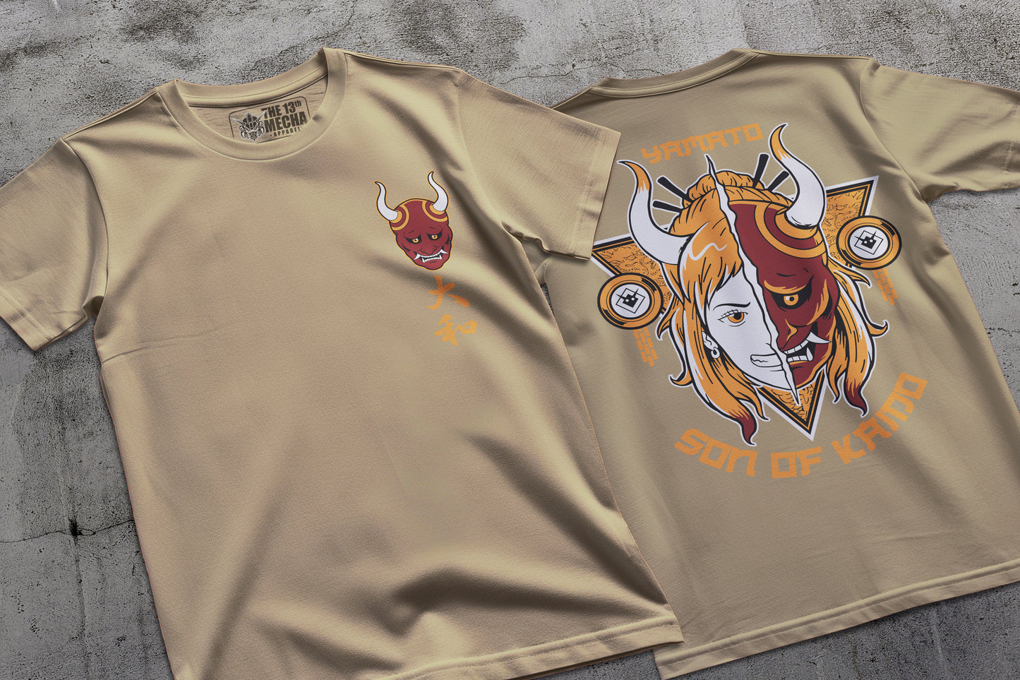 One Piece - Yamato 01 Premium Anime Design, High Quality DTF Print, 100% Cotton Shirt