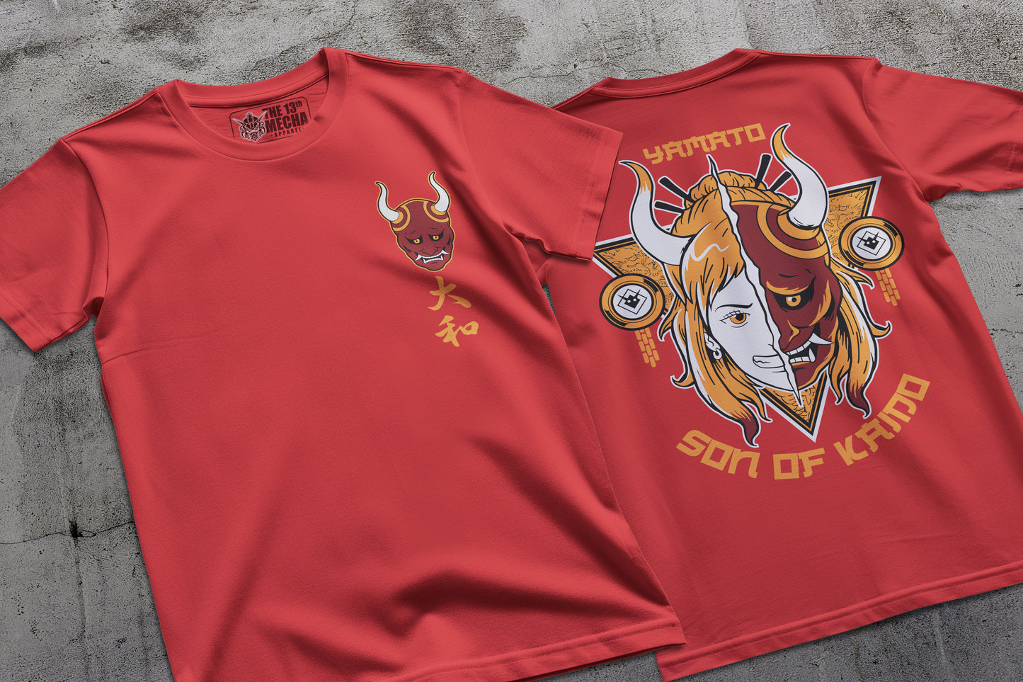 One Piece - Yamato 01 Premium Anime Design, High Quality DTF Print, 100% Cotton Shirt