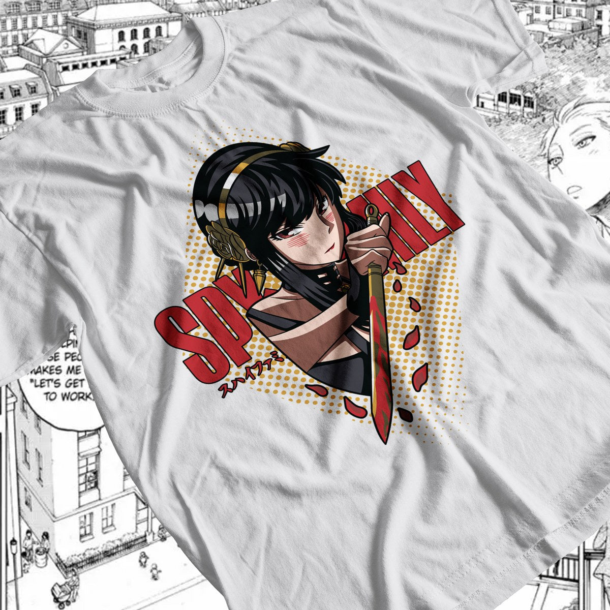 Spy x Family - Yor 04 Premium Anime Design, High Quality DTF Print, 100% Cotton Shirt