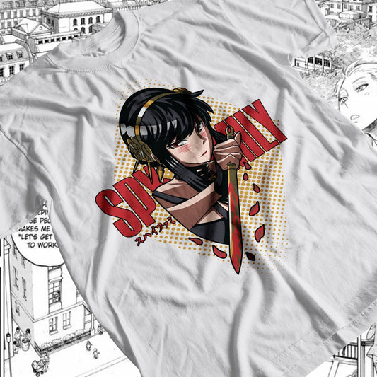 Spy x Family - Yor 04 Premium Anime Design, High Quality DTF Print, 100% Cotton Shirt