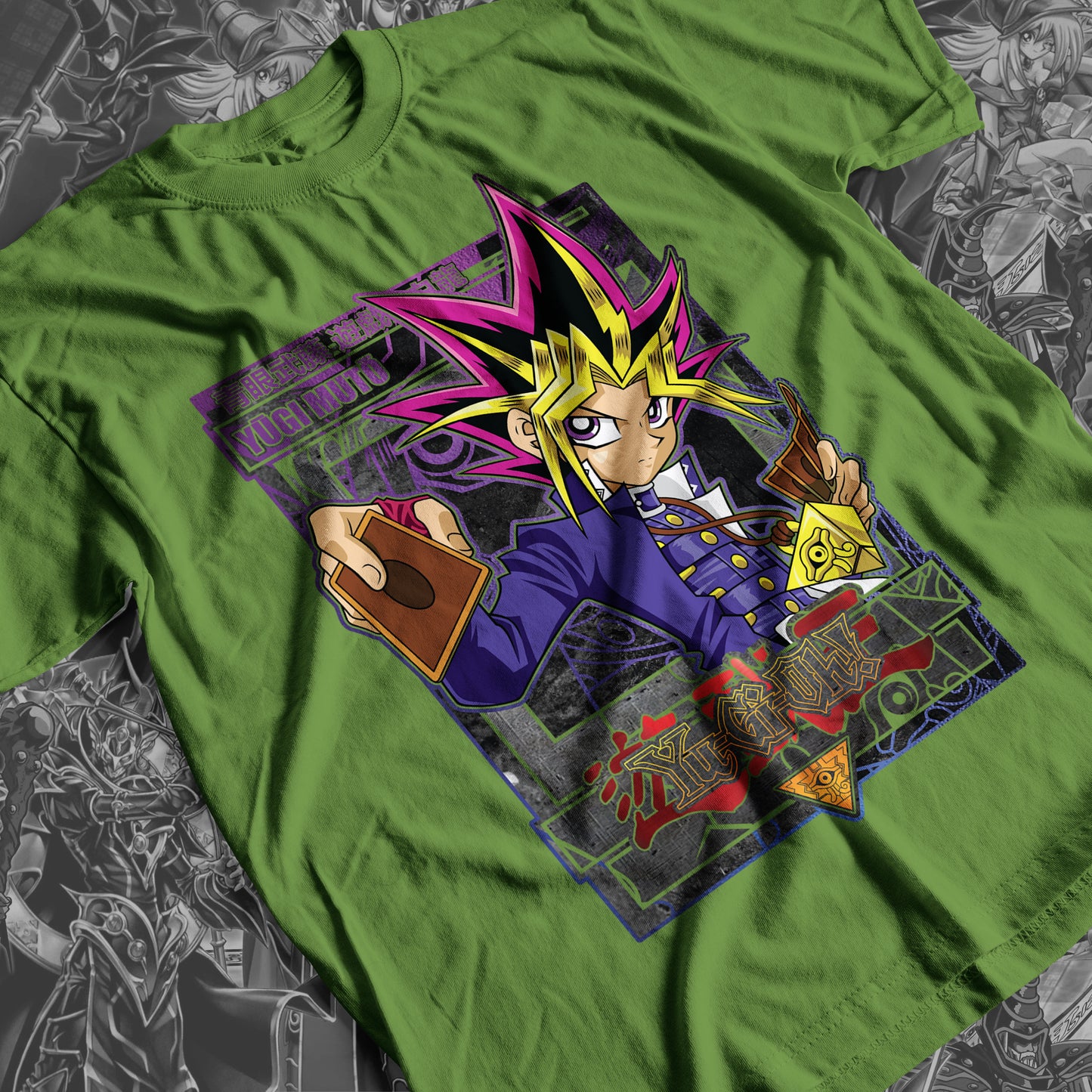 Yu-Gi-Oh! - Yugi Muto Premium Anime Design, High Quality DTF Print, 100% Cotton Shirt
