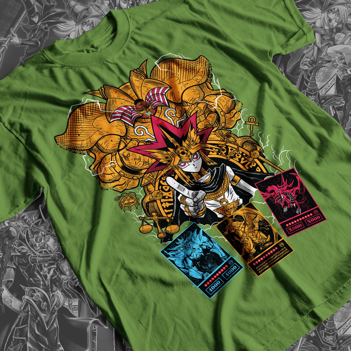 Yu-Gi-Oh! - Yugi Muto 04 Premium Anime Design, High Quality DTF Print, 100% Cotton Shirt