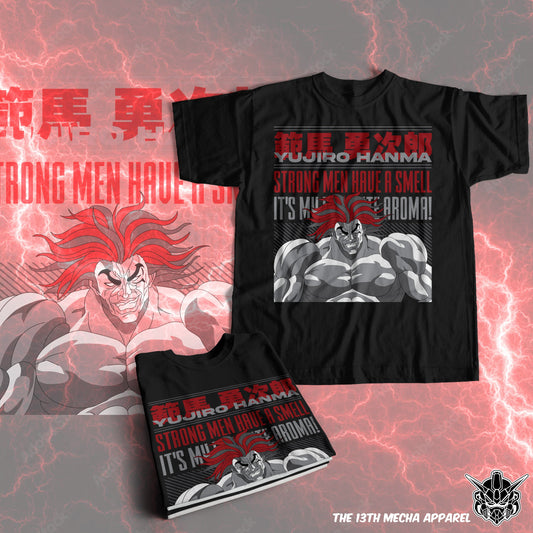 Baki the Grappler - Yujiro Hanma 01 Premium Anime Design, High Quality DTF Print, 100% Cotton Shirt