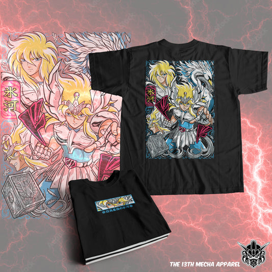 Saint Seiya - Cisne 01 Premium Anime Design, High Quality DTF Print, 100% Cotton Shirt