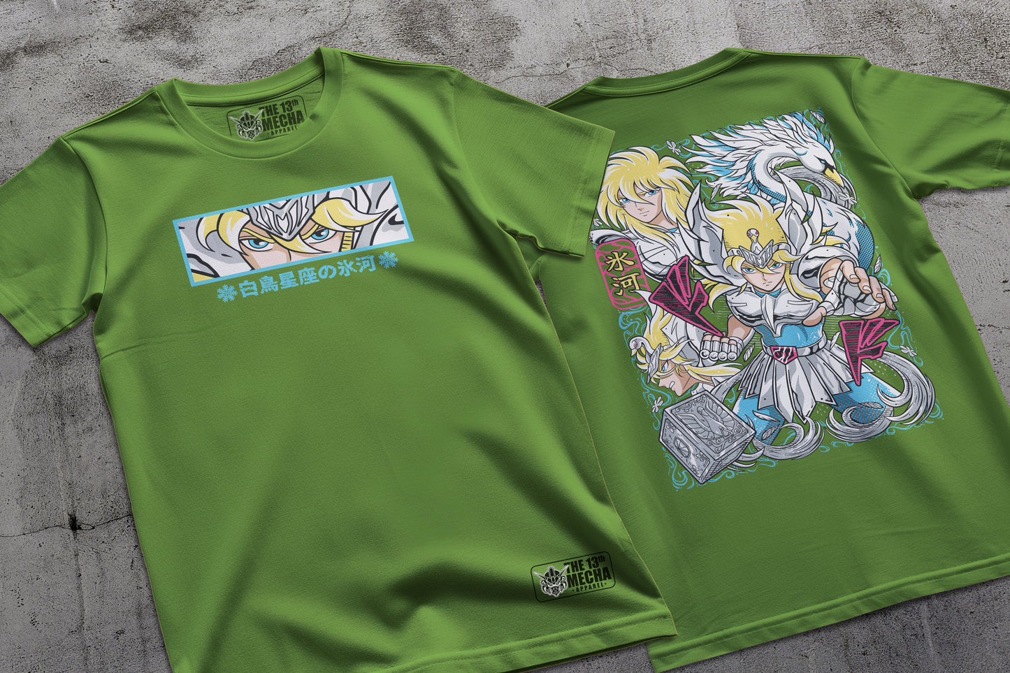 Saint Seiya - Cisne 01 Premium Anime Design, High Quality DTF Print, 100% Cotton Shirt