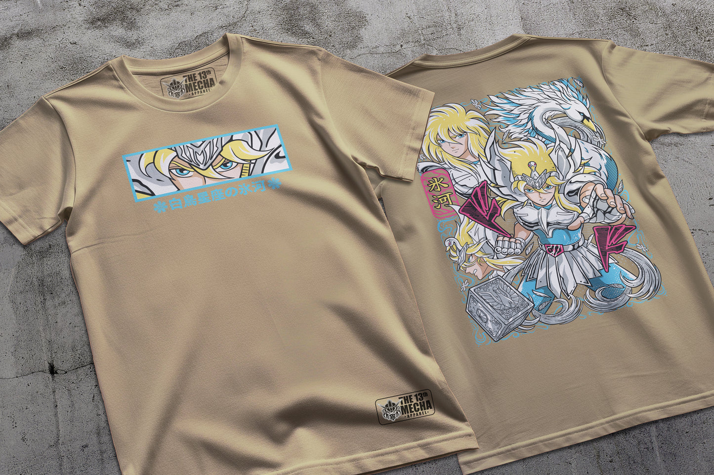 Saint Seiya - Cisne 01 Premium Anime Design, High Quality DTF Print, 100% Cotton Shirt