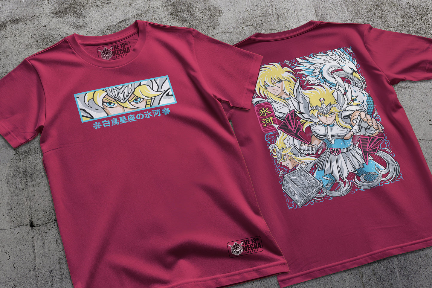 Saint Seiya - Cisne 01 Premium Anime Design, High Quality DTF Print, 100% Cotton Shirt