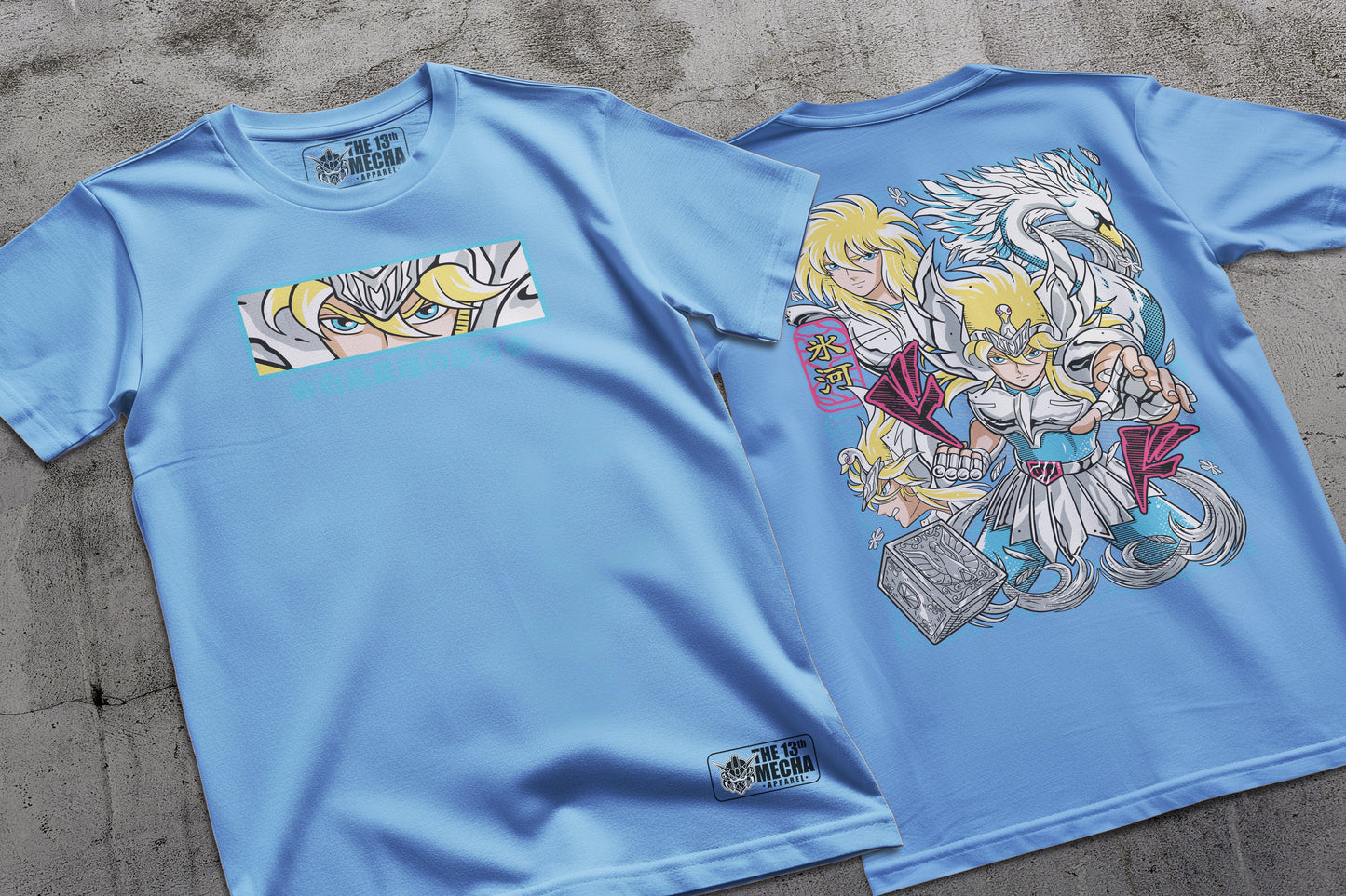 Saint Seiya - Cisne 01 Premium Anime Design, High Quality DTF Print, 100% Cotton Shirt