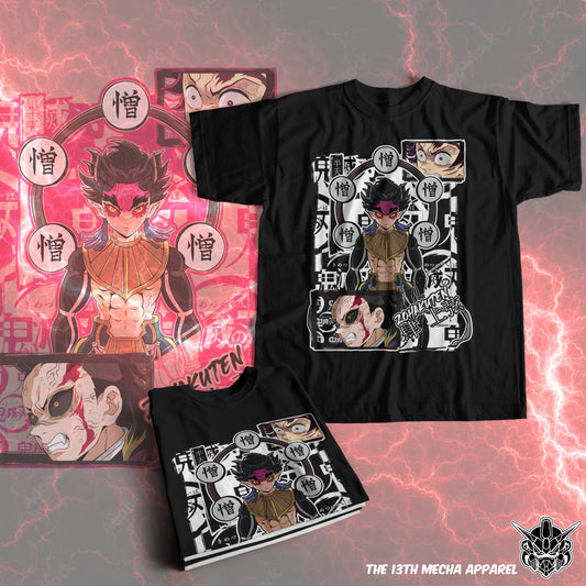 Demon Slayer - Zohakuten 01 Premium Anime Design, High Quality DTF Print, 100% Cotton Shirt