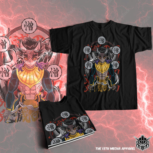 Demon Slayer - Zohakuten 02 Premium Anime Design, High Quality DTF Print, 100% Cotton Shirt