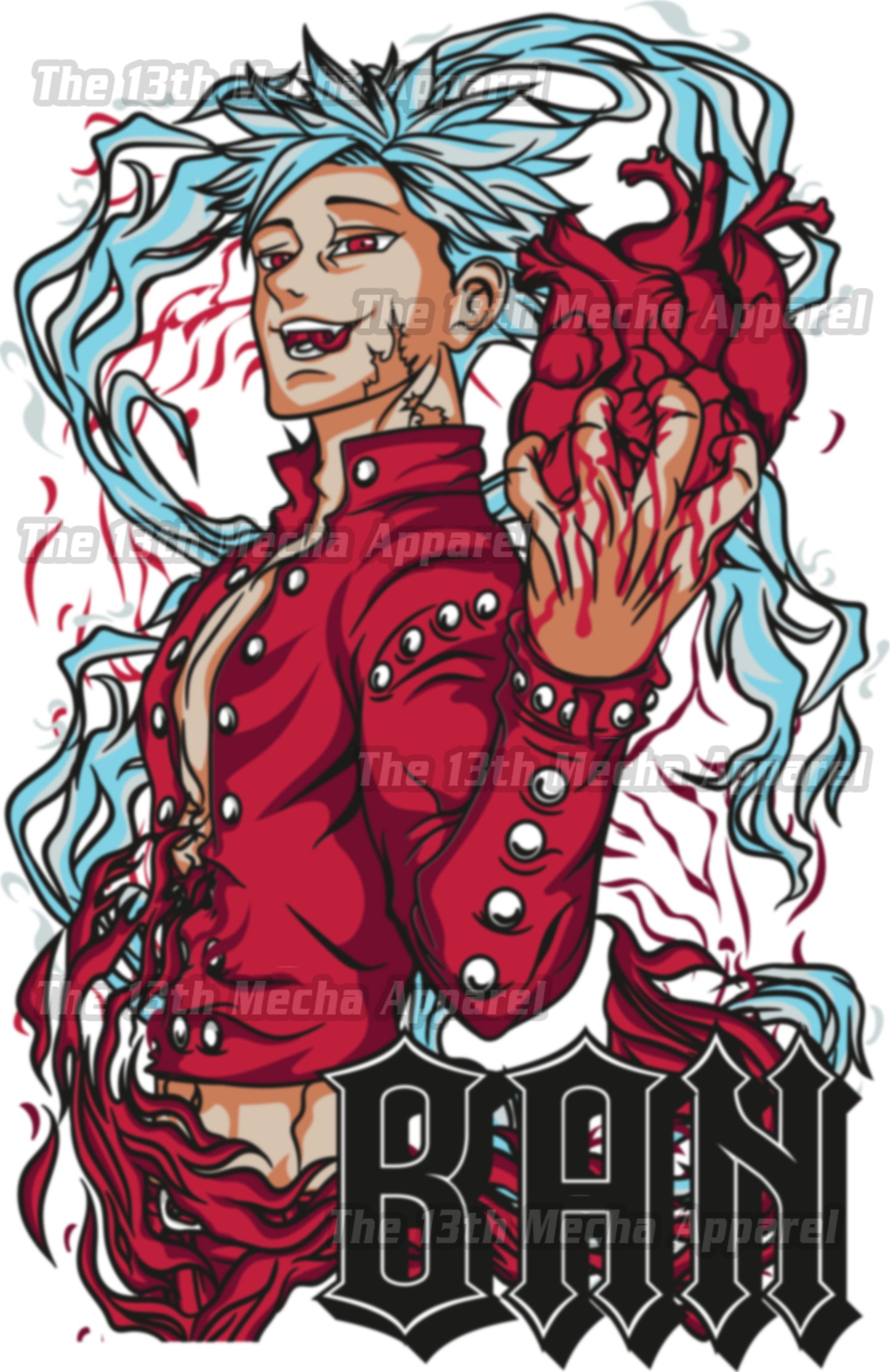 7 Deadly Sins Fox Sin of Greed - Ban 02 Premium Anime Design, High Quality DTF Print, 100% Cotton Shirt
